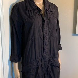 Burning Torch Washed Black Jumpsuit Coverall